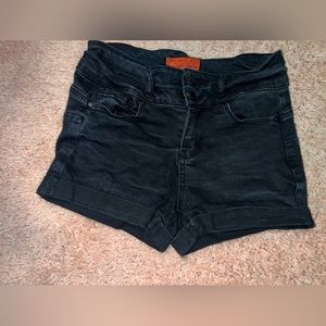 Women’s black shorts